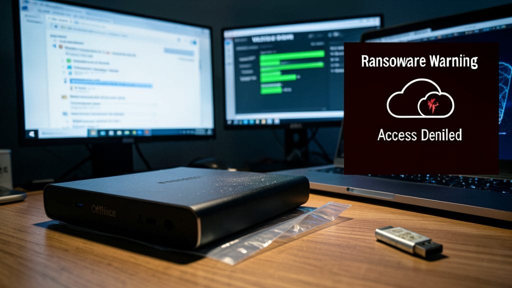 Create Offline Backups with Verifiable Integrity
