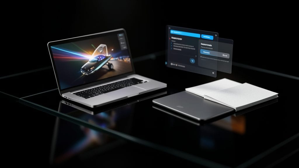 3D Creative Portfolio Showcase Template