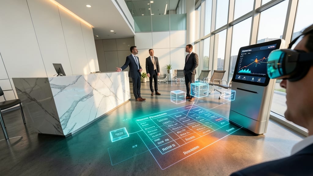 Augmented Reality Financial Walkthroughs with Unity