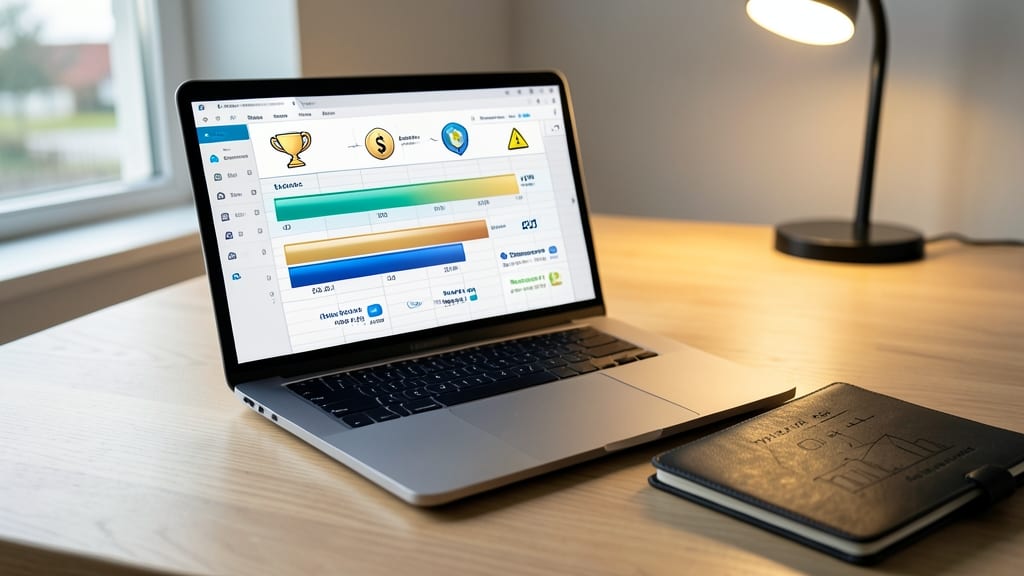 Gamified Financial Progress Trackers with Excel