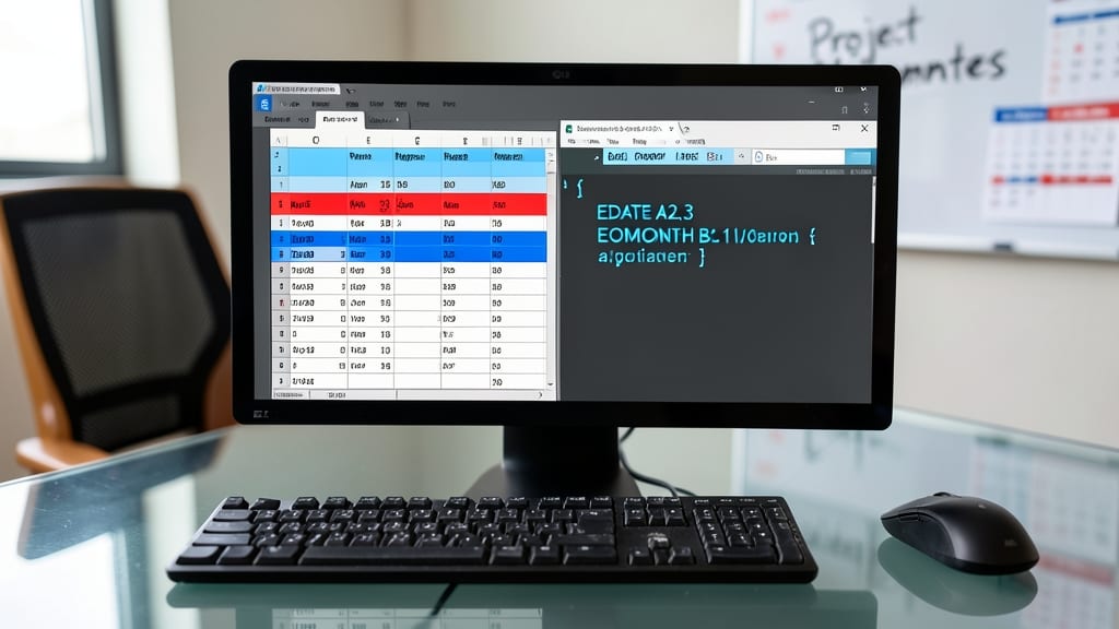 Date Calculations Using EDATE and EOMONTH
