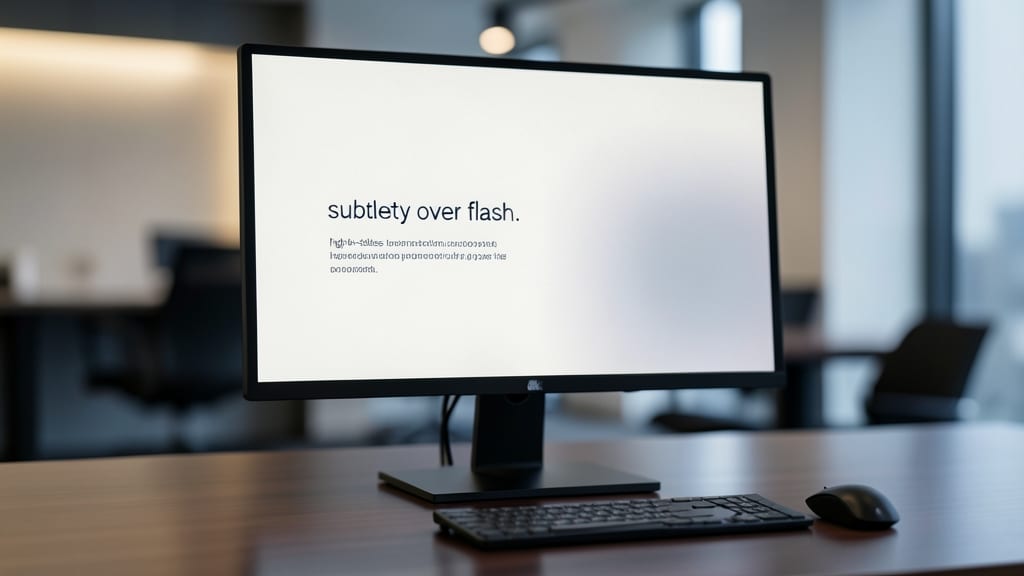 Fade Slide Transition for Elegant Professionalism