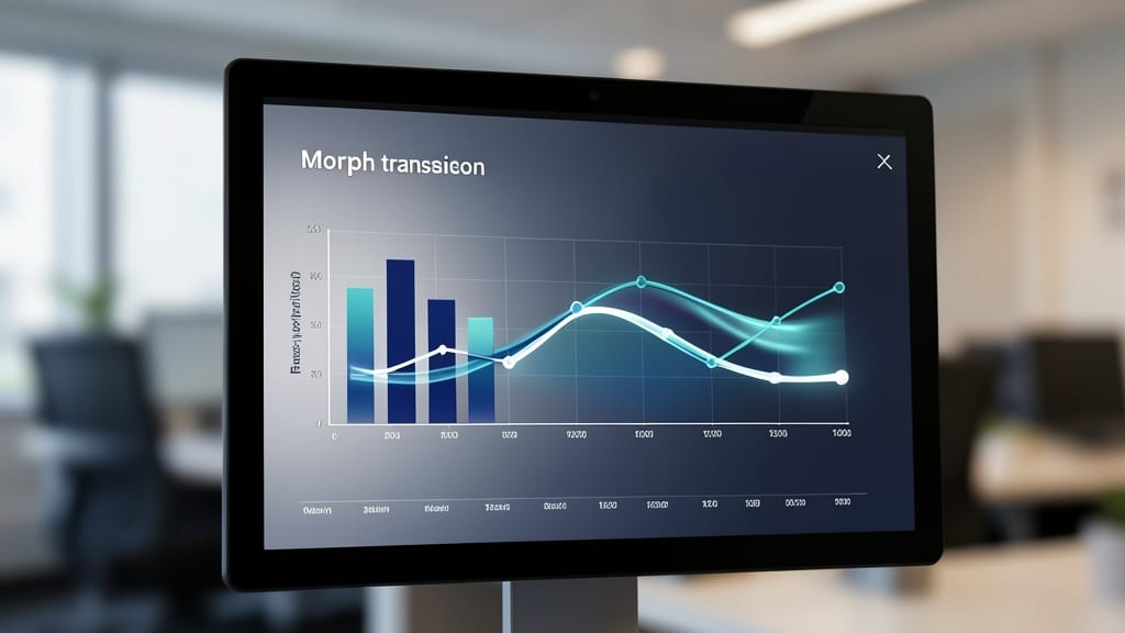 Morph Transition for Seamless Data Visualization