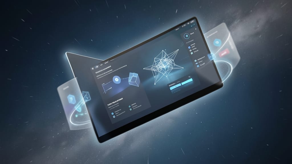 3D Orbit Transition for Interactive Engagement