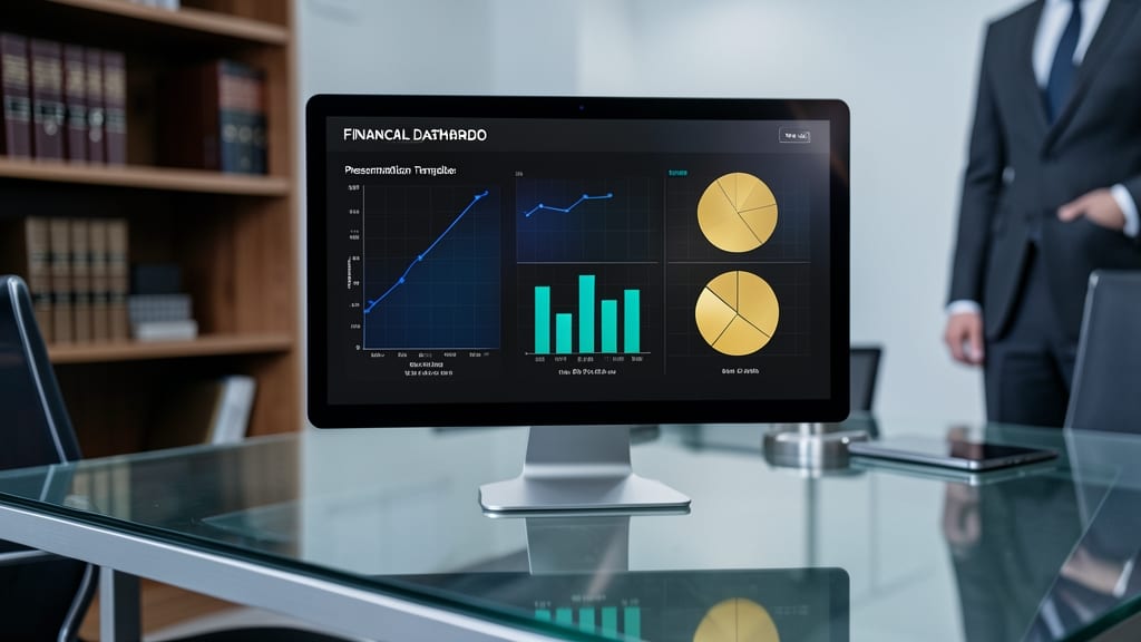 Financial Dashboard Presentation Template