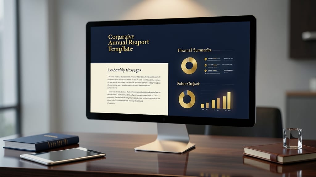 Corporate Annual Report Template