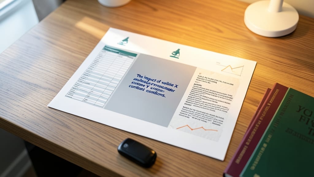 Scientific Research Presentation Template