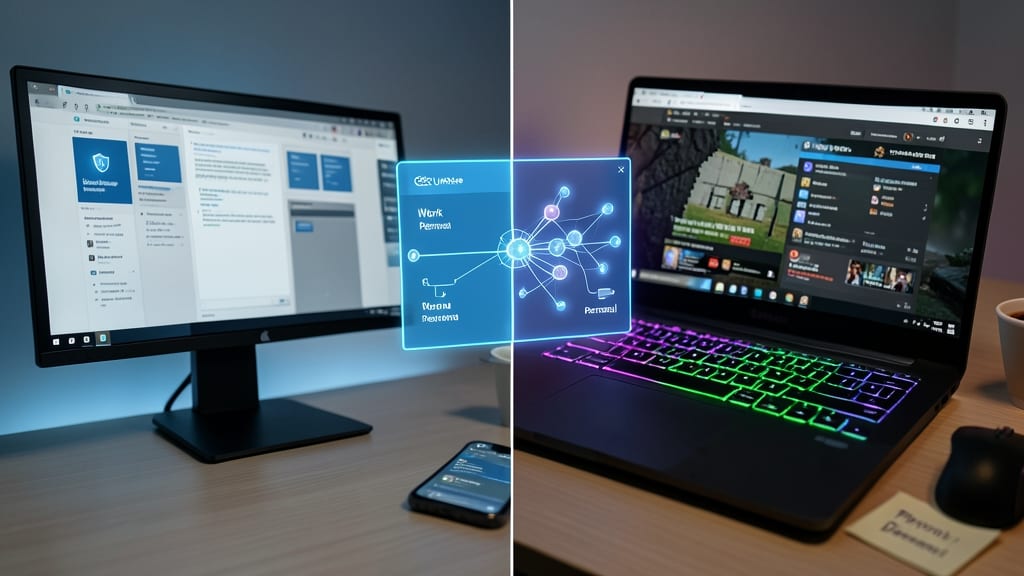 Network Segmentation for Work Devices